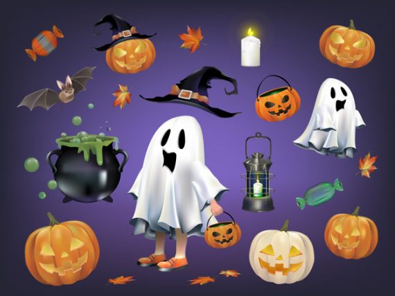 Sets D Ic Nes Terrifiants Pour Halloween