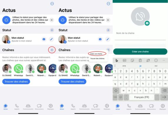 Comment créer une chaîne WhatsApp À la SEOupe