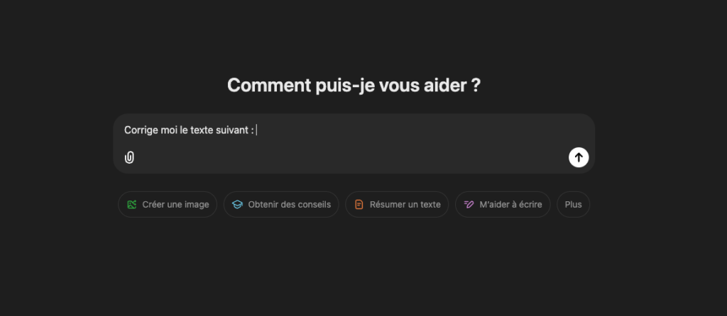 Utiliser ChatGPT comme correcteur d'orthographe
