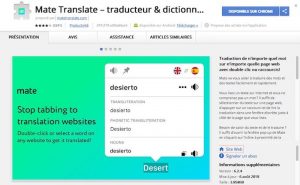 mate translate google extension