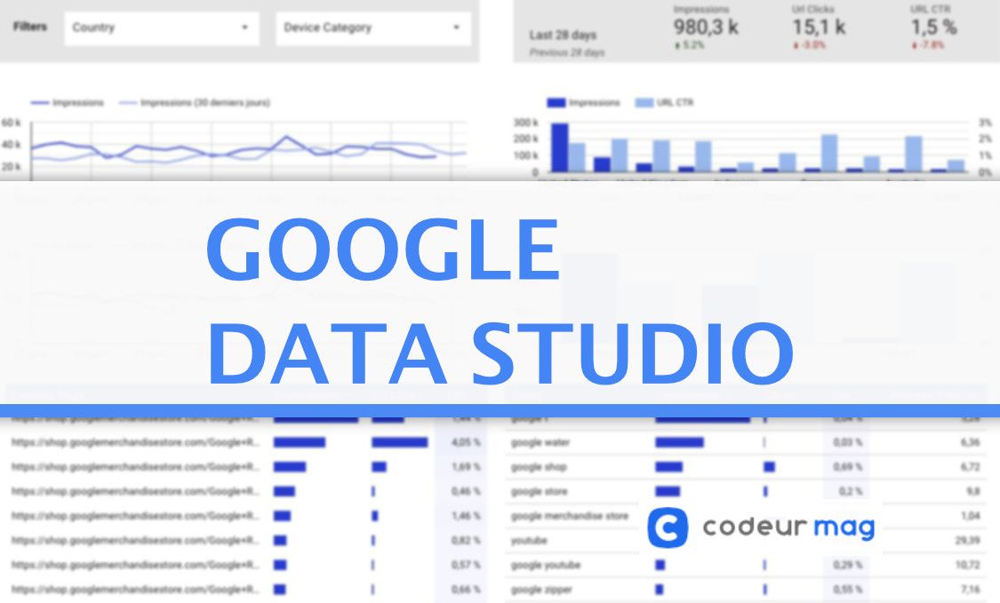 6 raisons d'utiliser Google Data Studio pour vos reporting - Codeur Blog