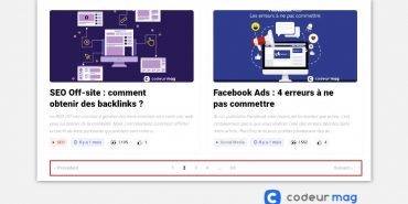 Réussir pagination SEO