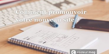 Promouvoir nouveau site web