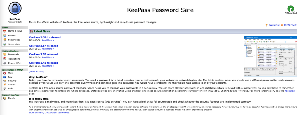 Keepass : le gestionnaire de mots de passe gratuit et libre de droits