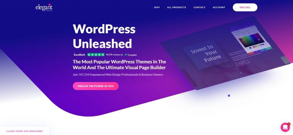 Divi Builder WordPress