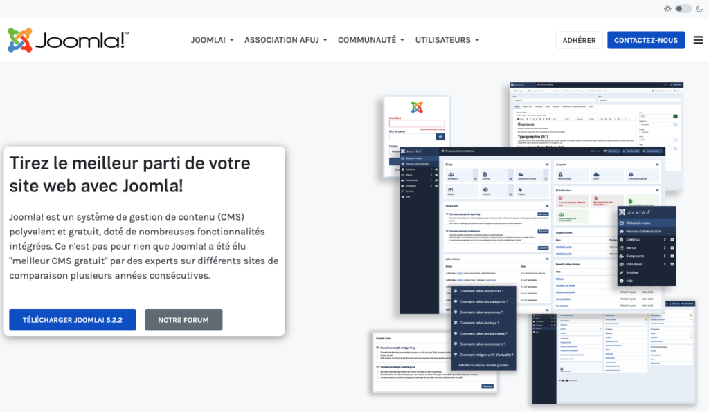 Créer un blog gratuit avec Joomla