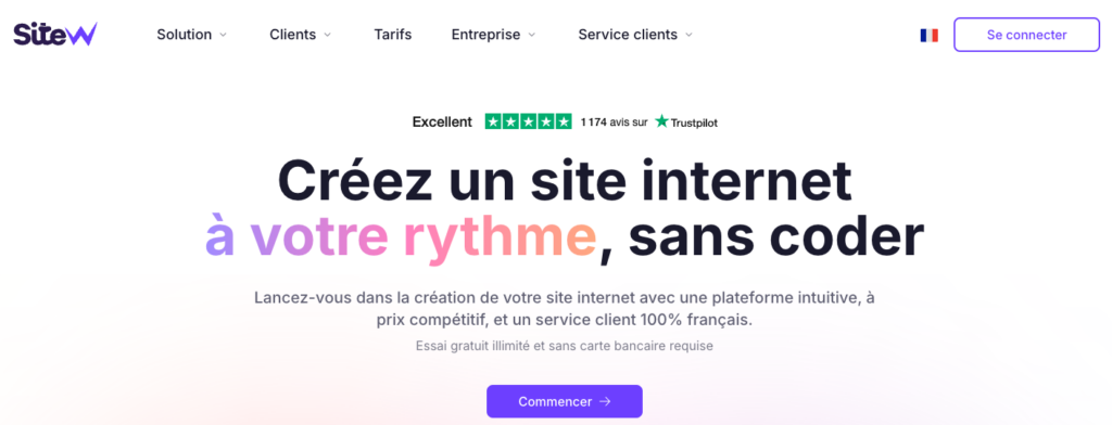 Créer un blog gratuit avec SiteW