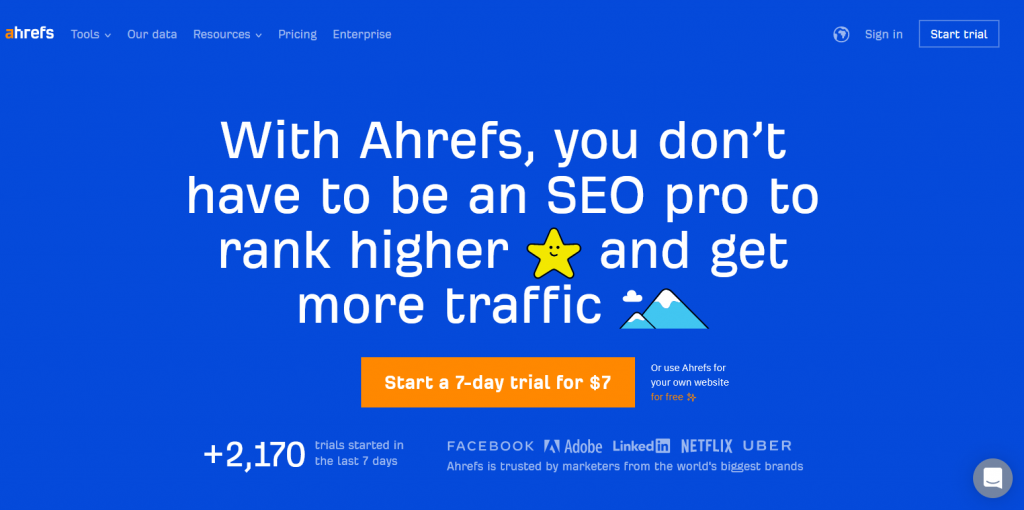 Ahrefs : meilleure alternative semrush