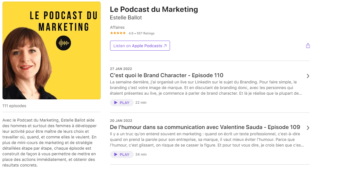 Top 15 Des Meilleurs Podcasts Marketing à Suivre En 2022