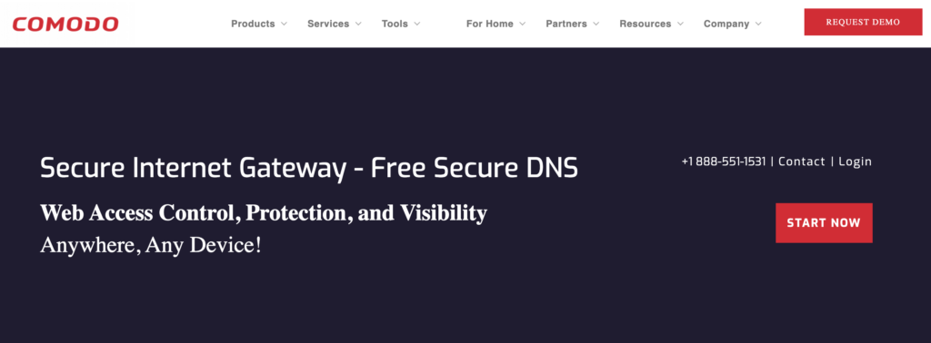 Comodo Secure DNS