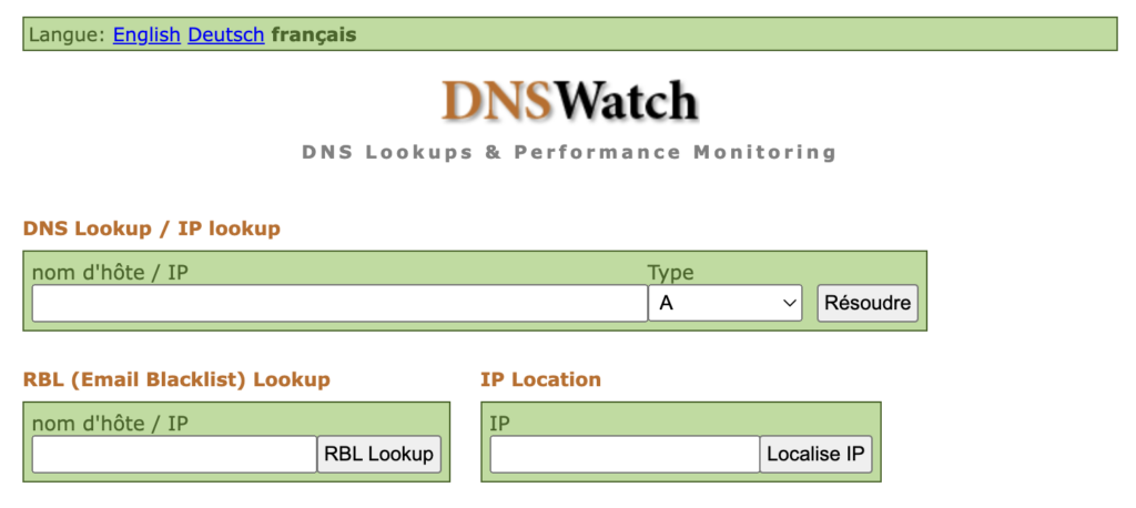 DNS Watch