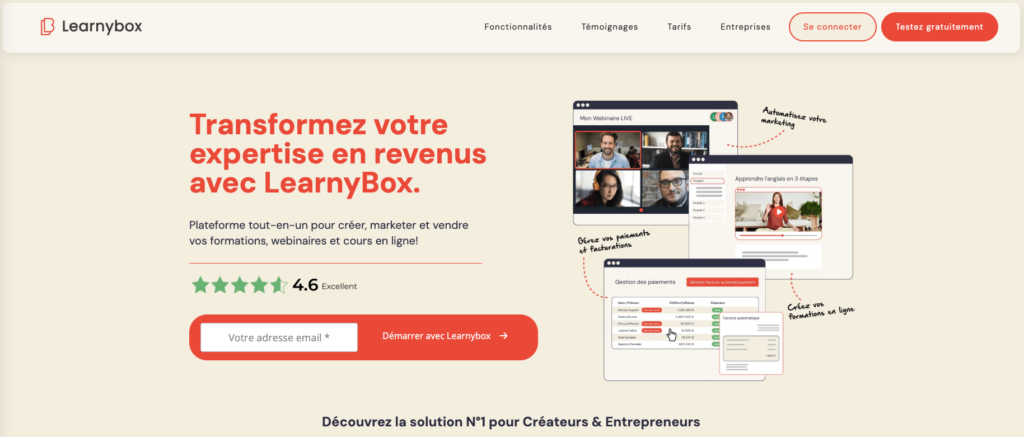 E-Learning Learnybox platform