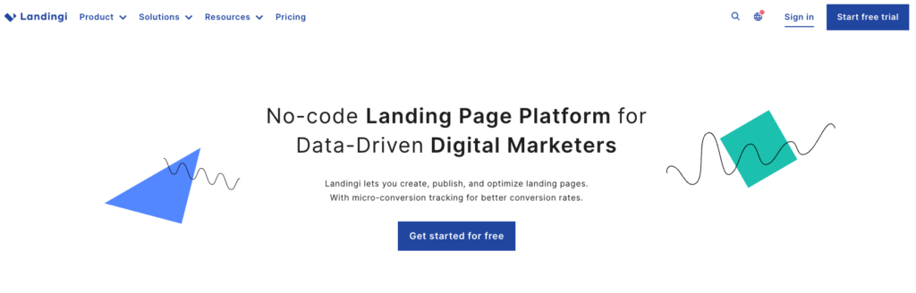 outil creation landing page landingi