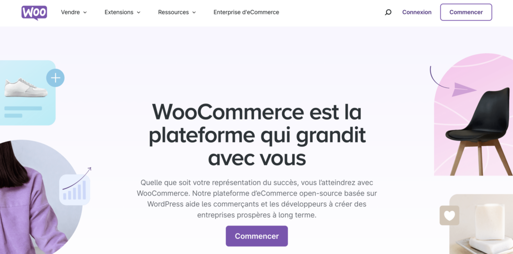 CMS e-commerce WooCommerce