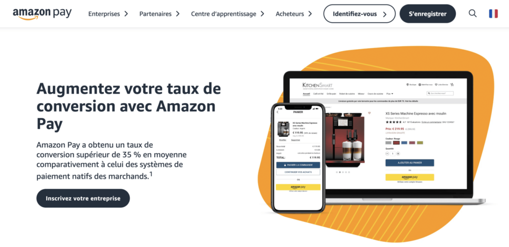 Solution de paiement Amazon Pay pour votre site e-commerce