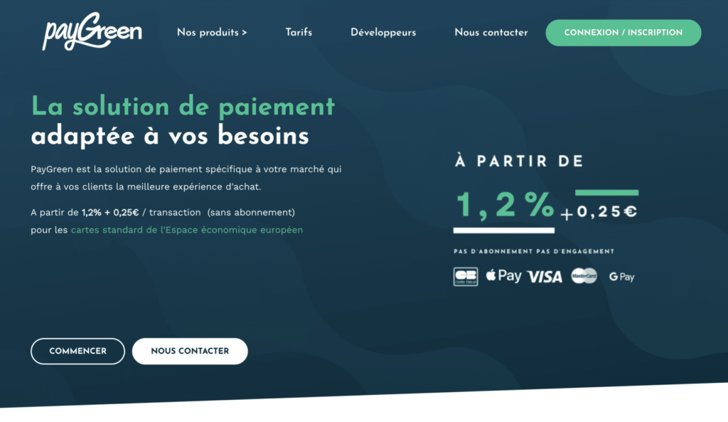 Solution de paiement PayGreen pour votre site e-commerce