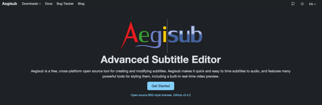 AEGISUB under Titting Software