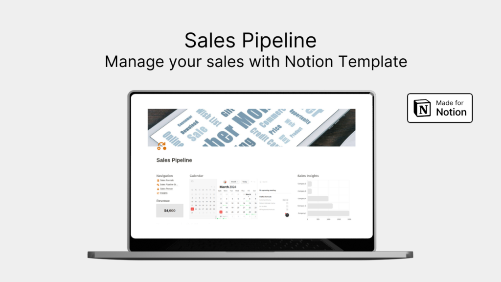 Template Notion Sales Pipeline par Sidita Duli