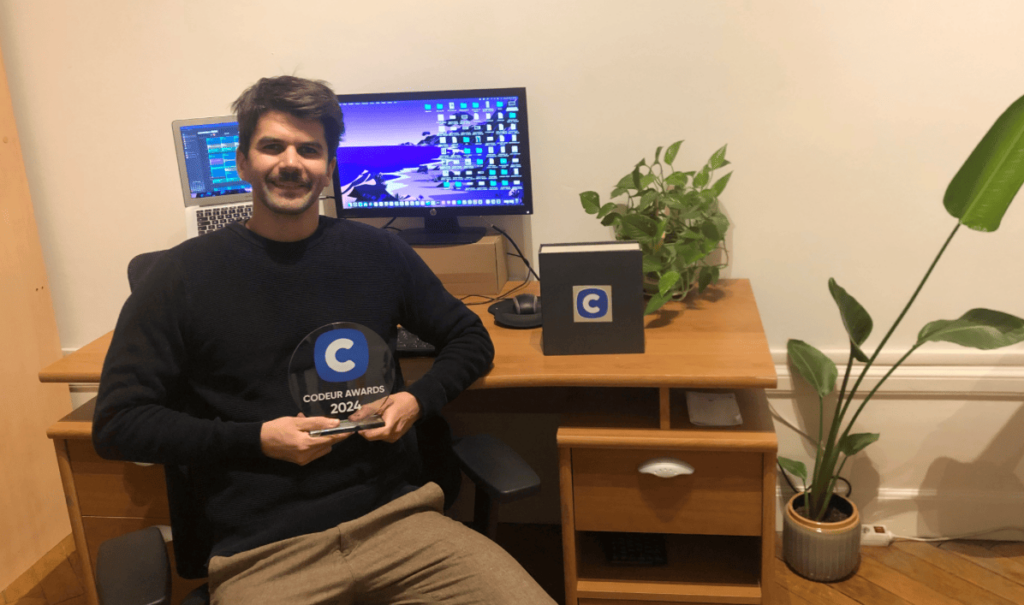 David Rajot, meilleur expert e-commerce aux Codeur Awards 2024