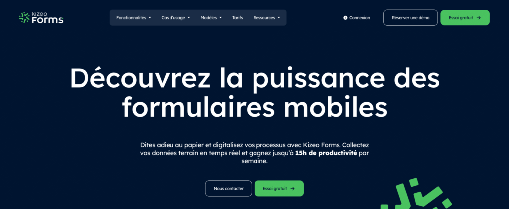 Formulaire en ligne Kizeo Forms