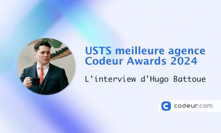 USTS, meilleure agence de Codeur.com aux Codeur Awards 2024