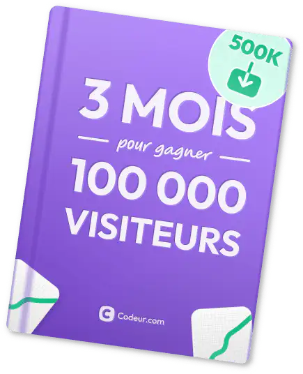 Livre blanc offert - 3 mois pour gagner 100000 visiteurs avec la puissance du référencement naturel