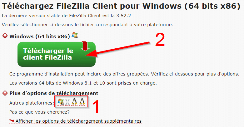 filezilla ftp client windows 10