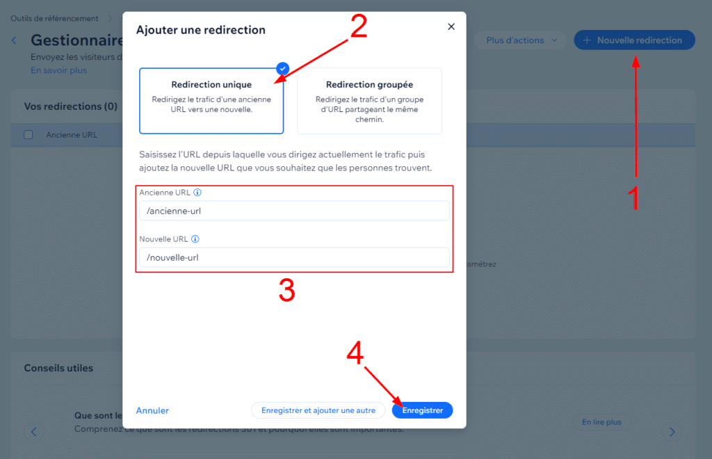 Comment Faire Une Redirection 301 Sur Wix ? — Codeur Tuto